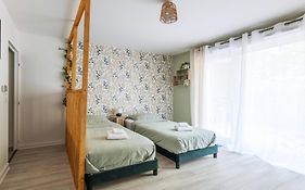 Cosy Studio Avec Terrasse Et Parking Prive Gratuit, Ideal Pour Explorer Lyon